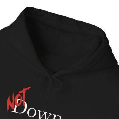 Uninterested NOT Down Black Hoodie | Unisex Plush & Warm Sweatshirt | Trendy & Edgy Apparel