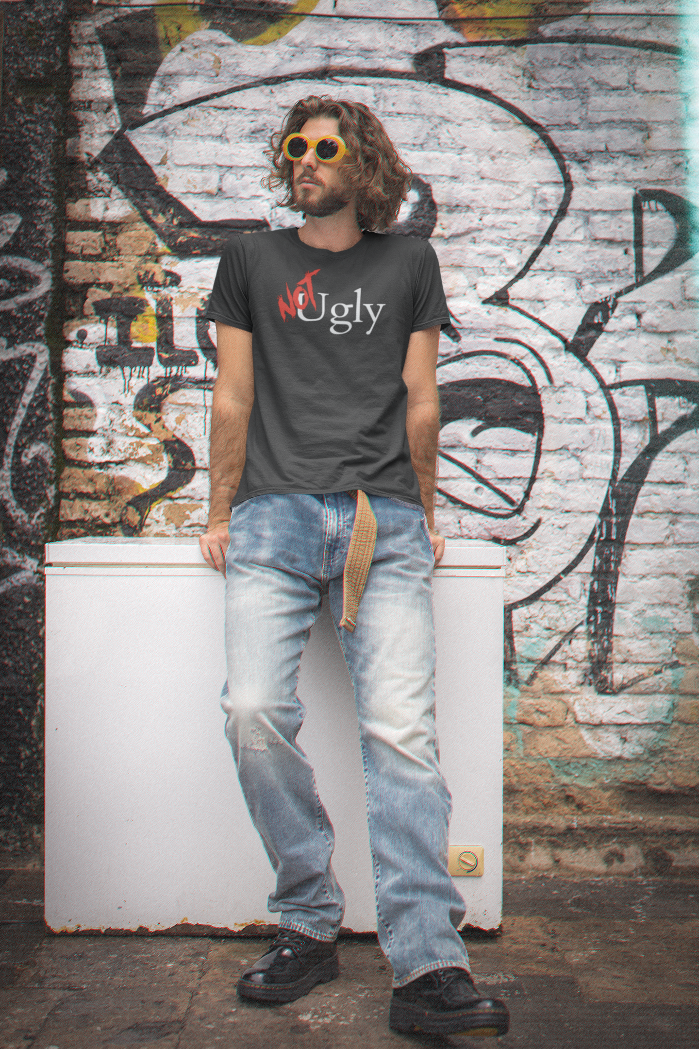 NOT Ugly T-shirt | Unisex Bold Statement Tee | Unique Fashion Gift | Trendy & Edgy Apparel