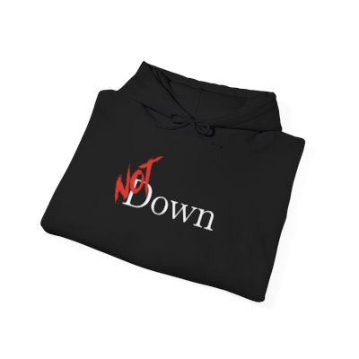 Uninterested NOT Down Black Hoodie | Unisex Plush & Warm Sweatshirt | Trendy & Edgy Apparel