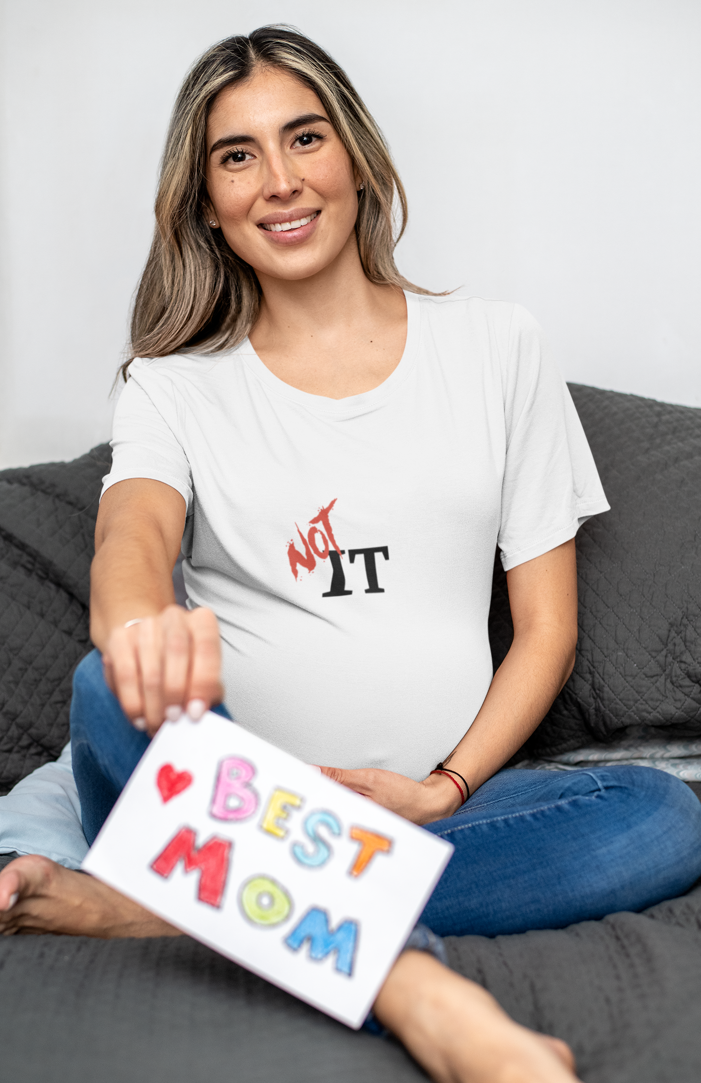 NOT It White T-shirt | Unisex Bold Statement Tee | Unique Fashion Gift | Trendy & Edgy Apparel